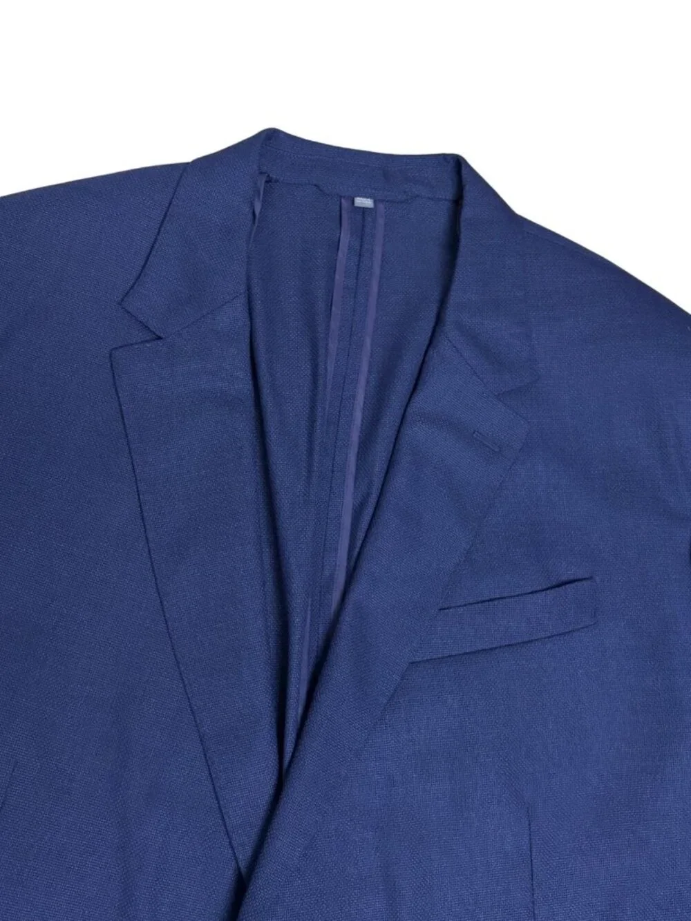 BONOBOS Blazer $500 WOOL Blue Luxury Designer Business Casual Jacket Mens 54L